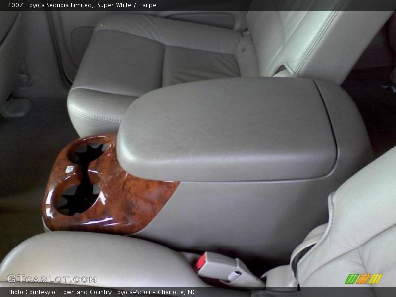 Super White / Taupe 2007 Toyota Sequoia Limited