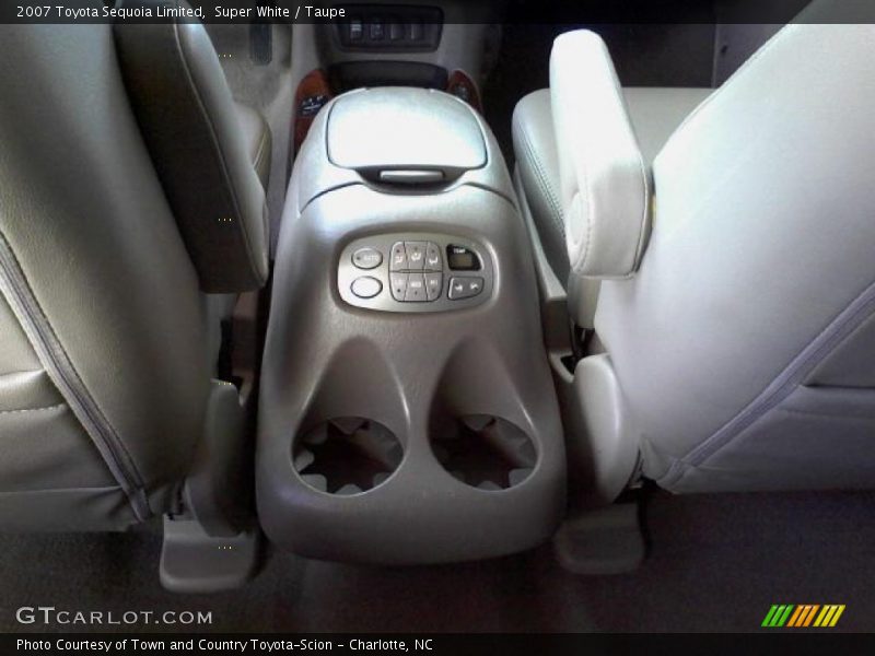 Super White / Taupe 2007 Toyota Sequoia Limited