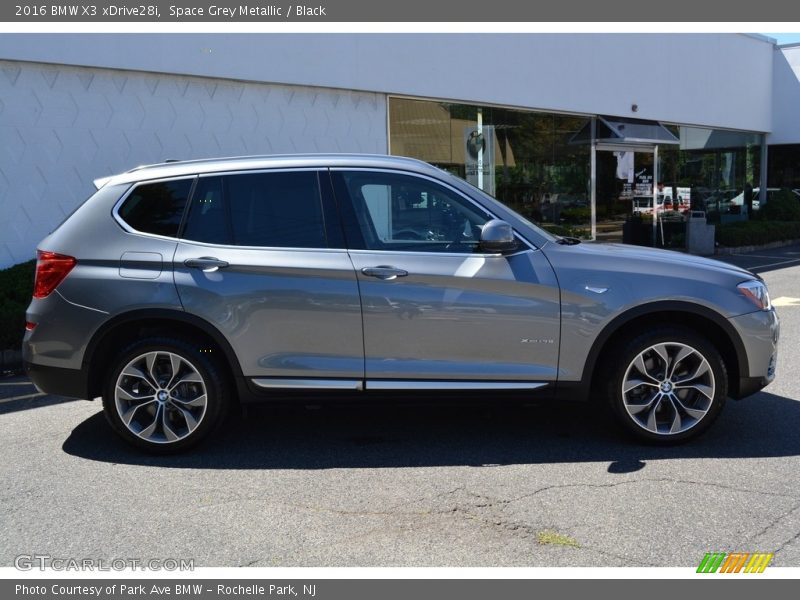 Space Grey Metallic / Black 2016 BMW X3 xDrive28i