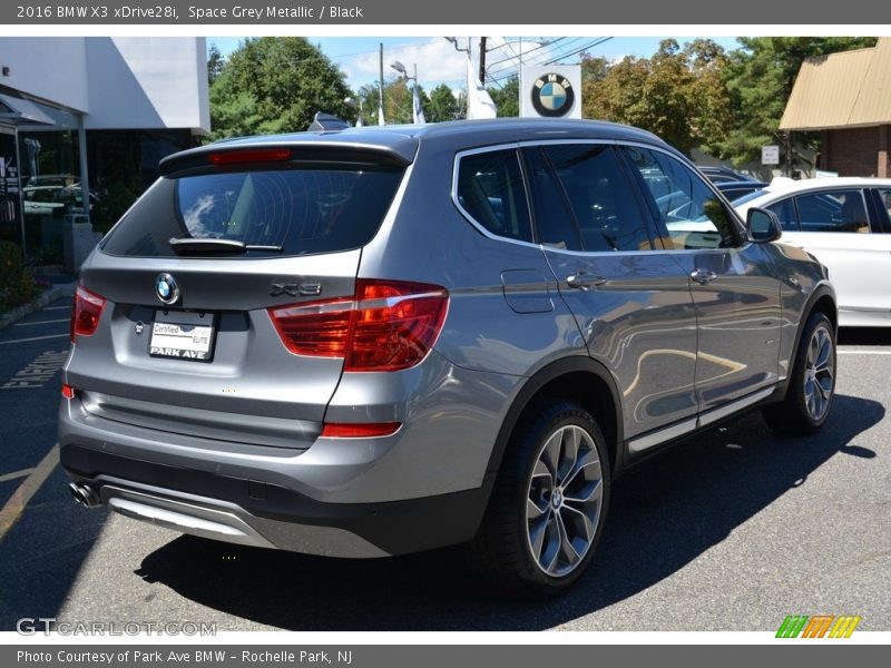 Space Grey Metallic / Black 2016 BMW X3 xDrive28i