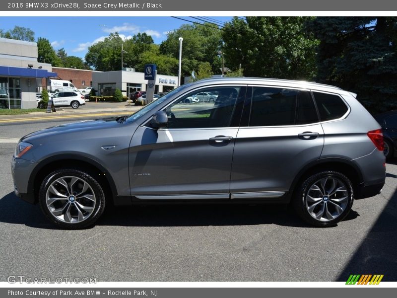 Space Grey Metallic / Black 2016 BMW X3 xDrive28i