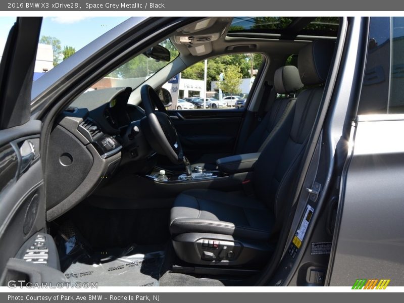 Space Grey Metallic / Black 2016 BMW X3 xDrive28i