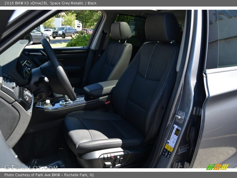 Space Grey Metallic / Black 2016 BMW X3 xDrive28i