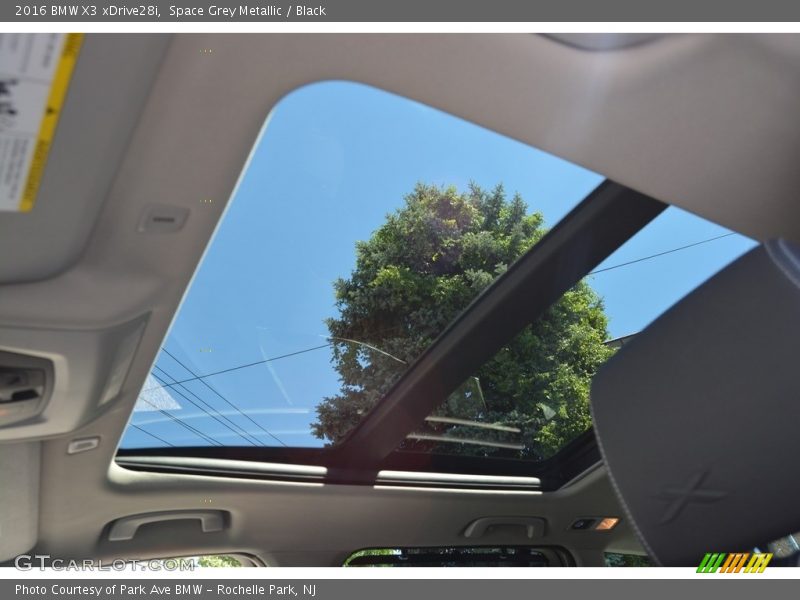 Space Grey Metallic / Black 2016 BMW X3 xDrive28i