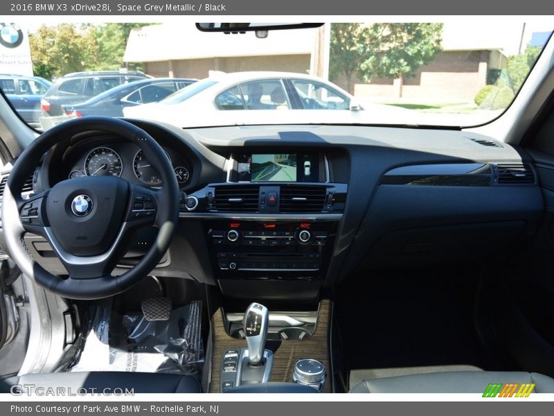 Space Grey Metallic / Black 2016 BMW X3 xDrive28i