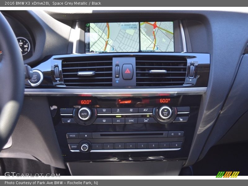 Space Grey Metallic / Black 2016 BMW X3 xDrive28i