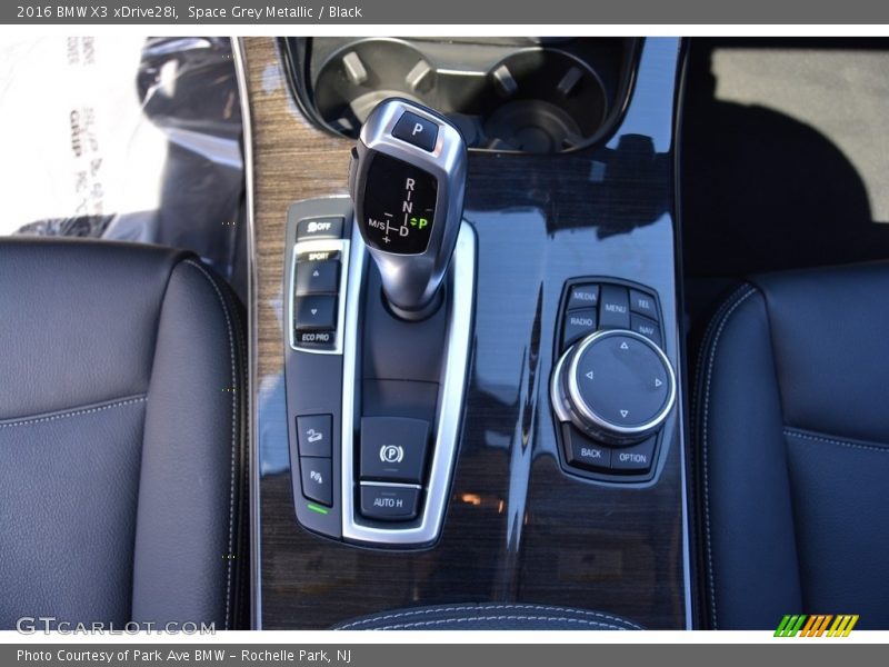 Space Grey Metallic / Black 2016 BMW X3 xDrive28i