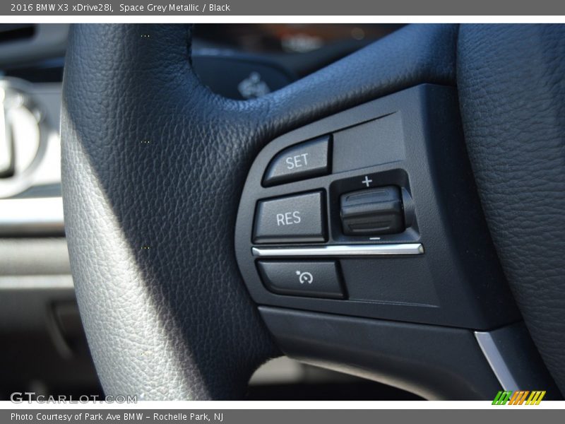 Space Grey Metallic / Black 2016 BMW X3 xDrive28i