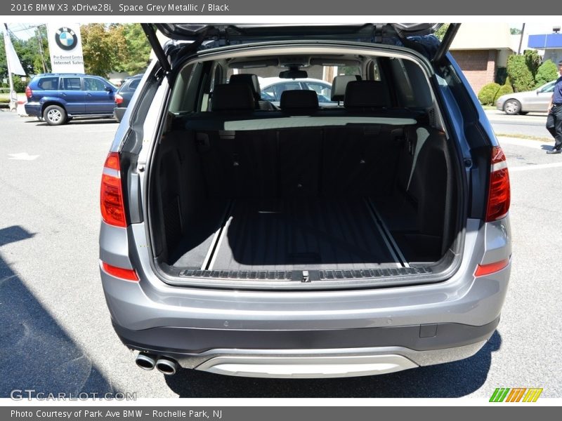 Space Grey Metallic / Black 2016 BMW X3 xDrive28i