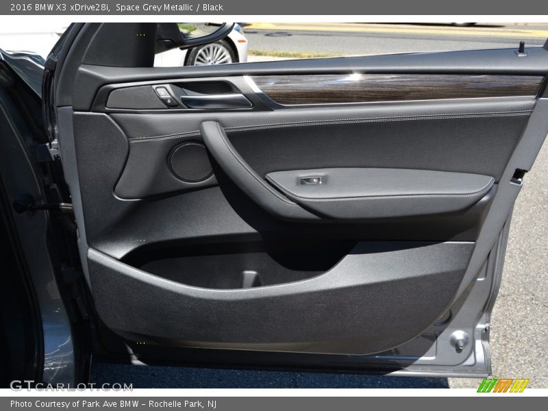 Space Grey Metallic / Black 2016 BMW X3 xDrive28i