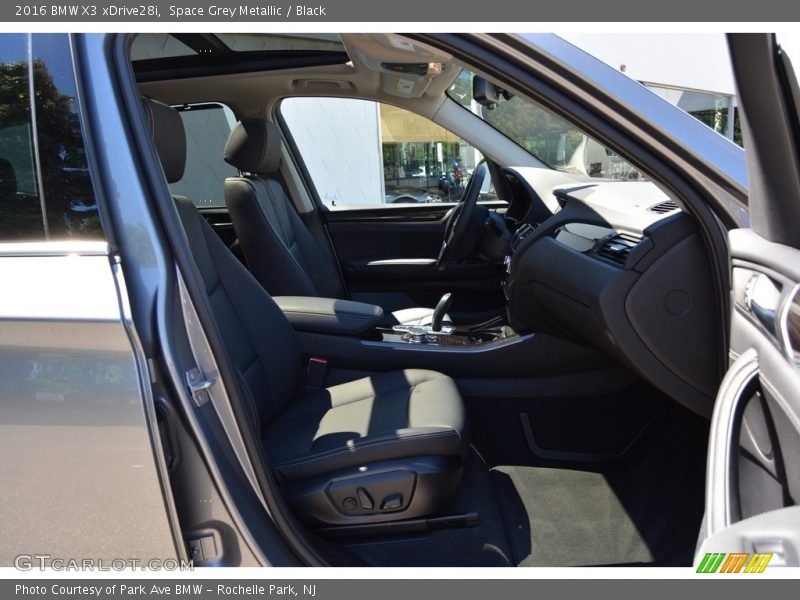 Space Grey Metallic / Black 2016 BMW X3 xDrive28i