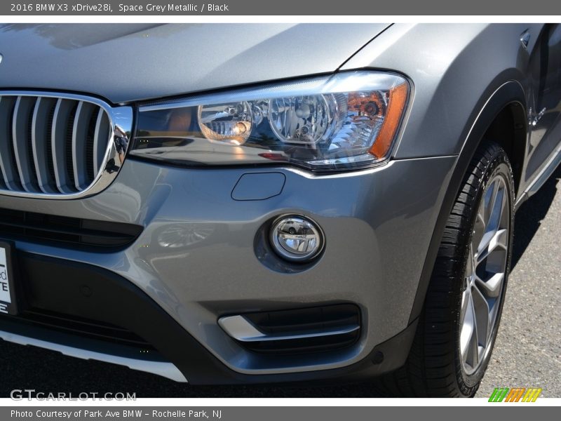 Space Grey Metallic / Black 2016 BMW X3 xDrive28i