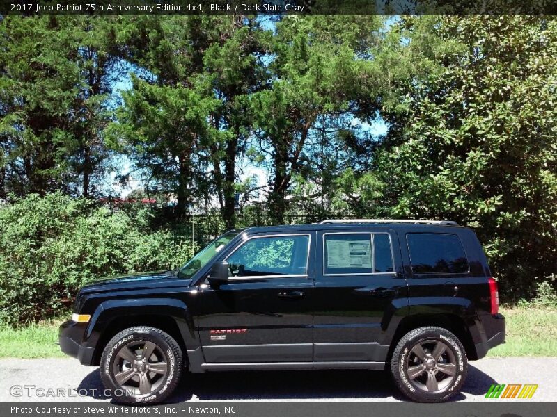 Black / Dark Slate Gray 2017 Jeep Patriot 75th Anniversary Edition 4x4