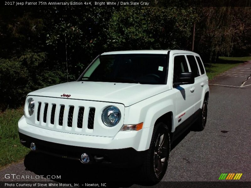 Bright White / Dark Slate Gray 2017 Jeep Patriot 75th Anniversary Edition 4x4