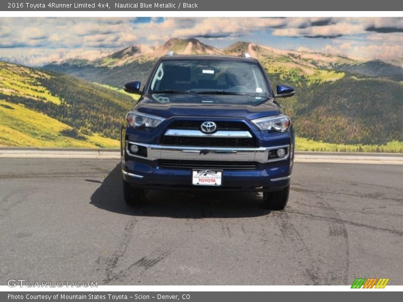 Nautical Blue Metallic / Black 2016 Toyota 4Runner Limited 4x4