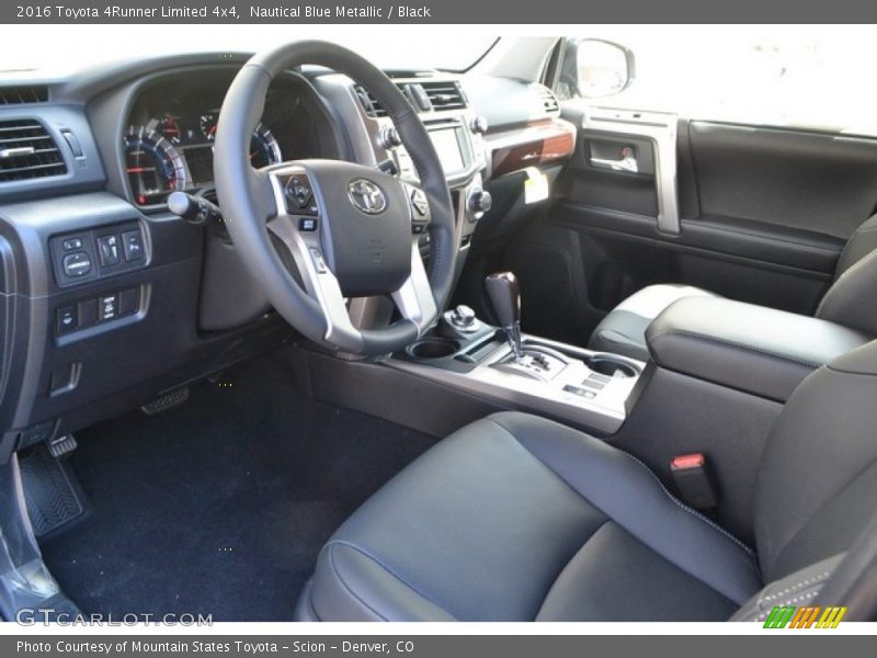 Nautical Blue Metallic / Black 2016 Toyota 4Runner Limited 4x4