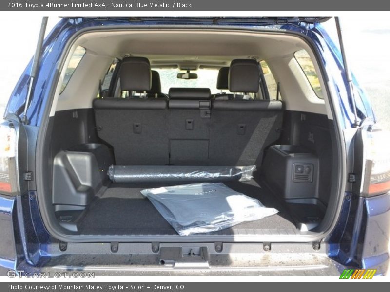 Nautical Blue Metallic / Black 2016 Toyota 4Runner Limited 4x4