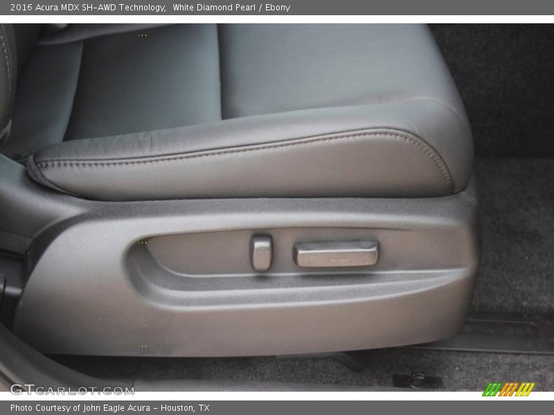 White Diamond Pearl / Ebony 2016 Acura MDX SH-AWD Technology