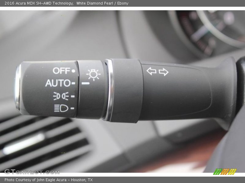 White Diamond Pearl / Ebony 2016 Acura MDX SH-AWD Technology