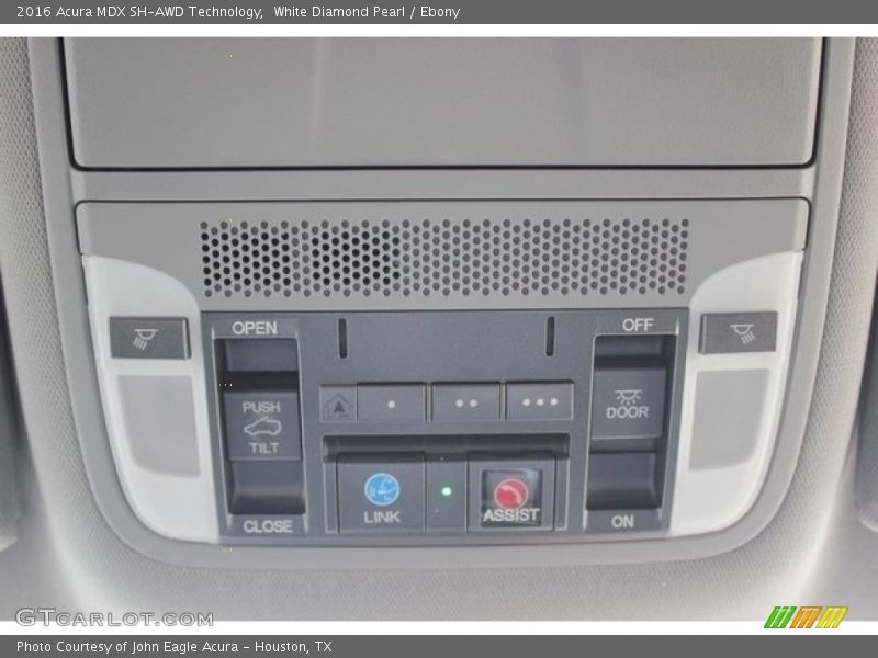 White Diamond Pearl / Ebony 2016 Acura MDX SH-AWD Technology