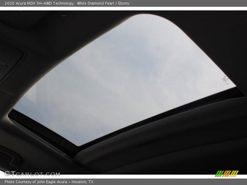 White Diamond Pearl / Ebony 2016 Acura MDX SH-AWD Technology