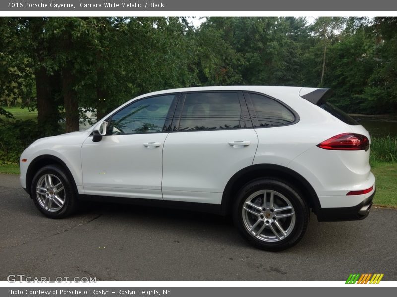 Carrara White Metallic / Black 2016 Porsche Cayenne