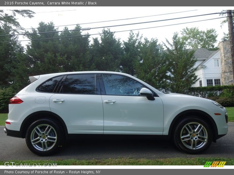 Carrara White Metallic / Black 2016 Porsche Cayenne