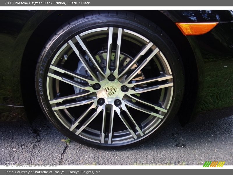  2016 Cayman Black Edition Wheel