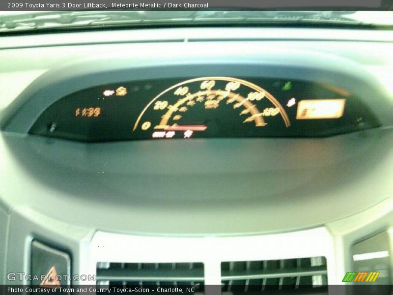 Meteorite Metallic / Dark Charcoal 2009 Toyota Yaris 3 Door Liftback