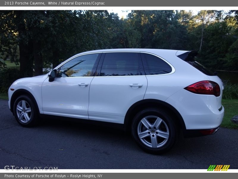 White / Natural Espresso/Cognac 2013 Porsche Cayenne