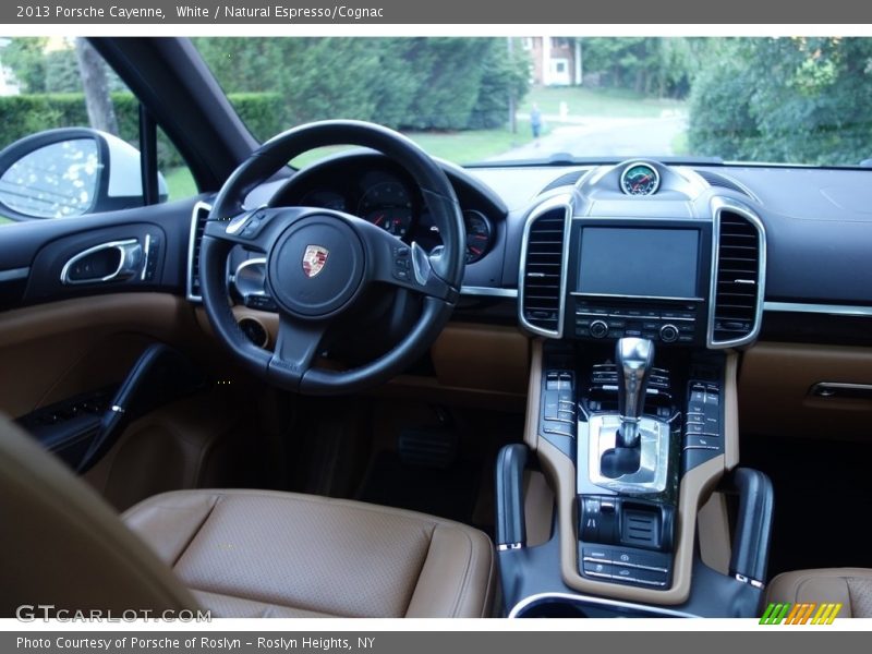 White / Natural Espresso/Cognac 2013 Porsche Cayenne