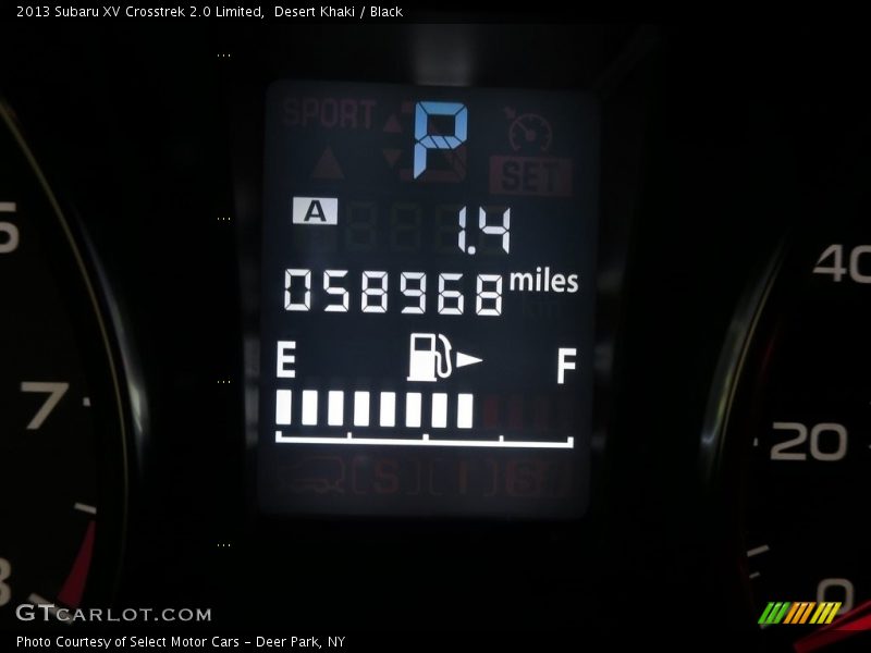 Desert Khaki / Black 2013 Subaru XV Crosstrek 2.0 Limited
