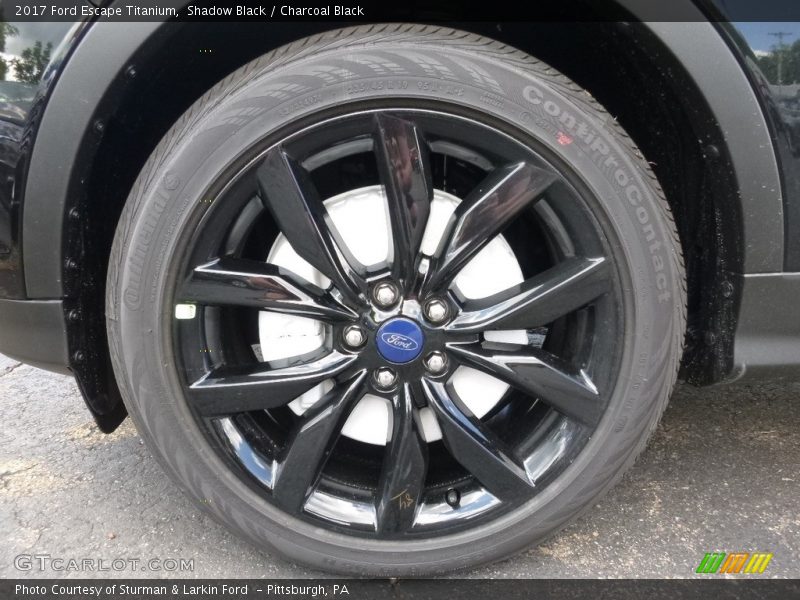 Shadow Black / Charcoal Black 2017 Ford Escape Titanium