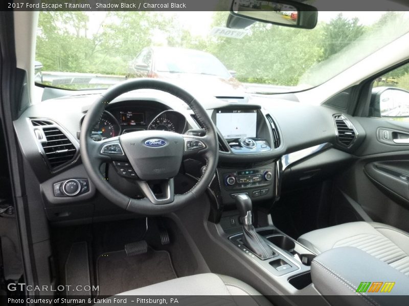 Shadow Black / Charcoal Black 2017 Ford Escape Titanium