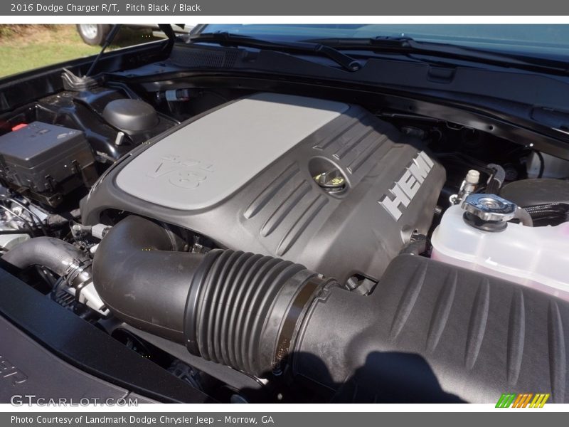 Pitch Black / Black 2016 Dodge Charger R/T