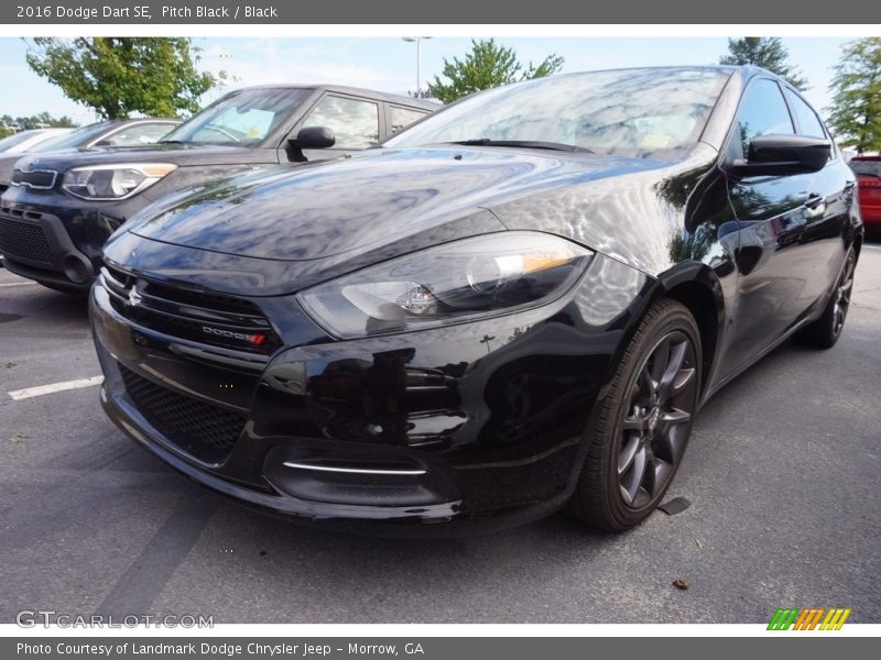 Pitch Black / Black 2016 Dodge Dart SE