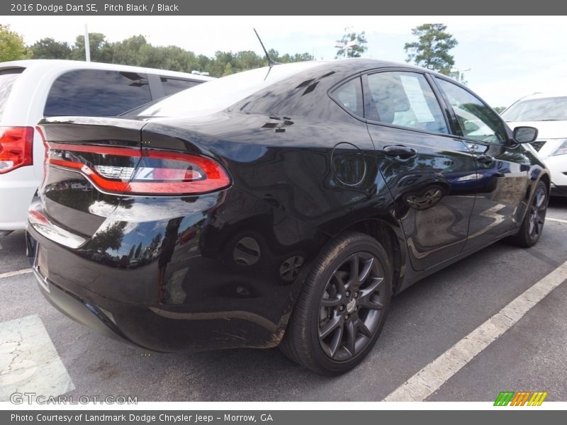 Pitch Black / Black 2016 Dodge Dart SE