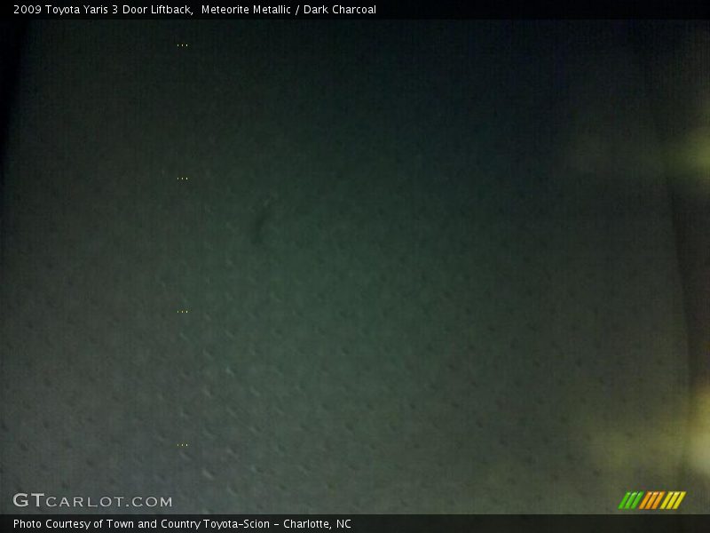 Meteorite Metallic / Dark Charcoal 2009 Toyota Yaris 3 Door Liftback