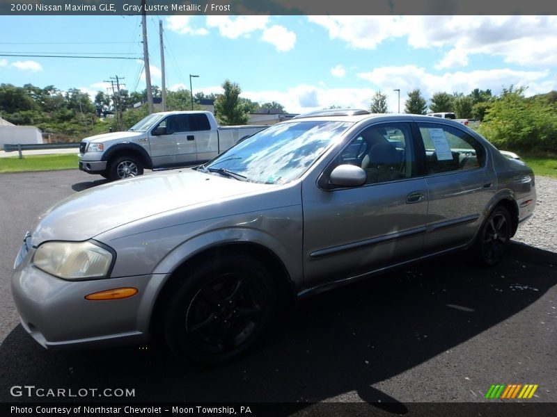 Gray Lustre Metallic / Frost 2000 Nissan Maxima GLE