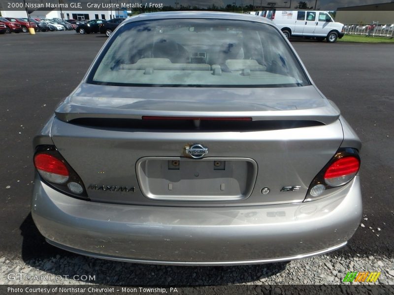 Gray Lustre Metallic / Frost 2000 Nissan Maxima GLE