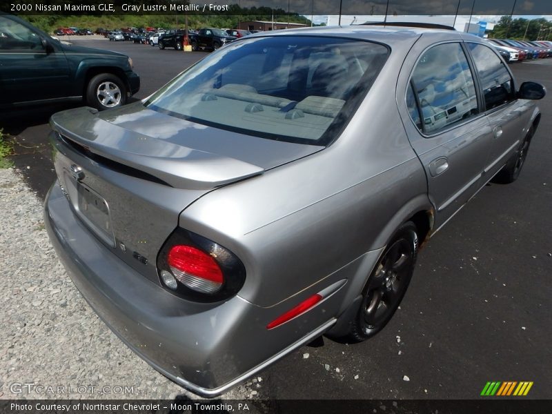 Gray Lustre Metallic / Frost 2000 Nissan Maxima GLE