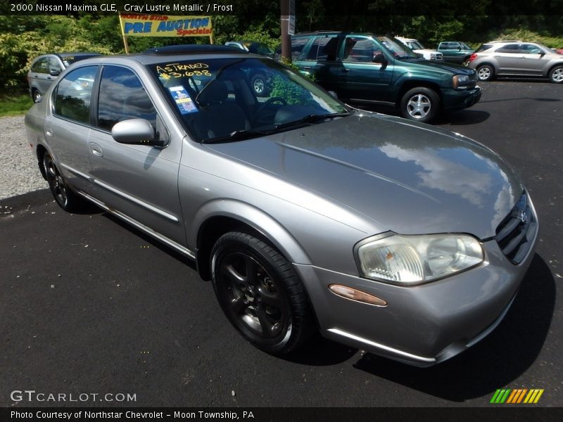 Gray Lustre Metallic / Frost 2000 Nissan Maxima GLE