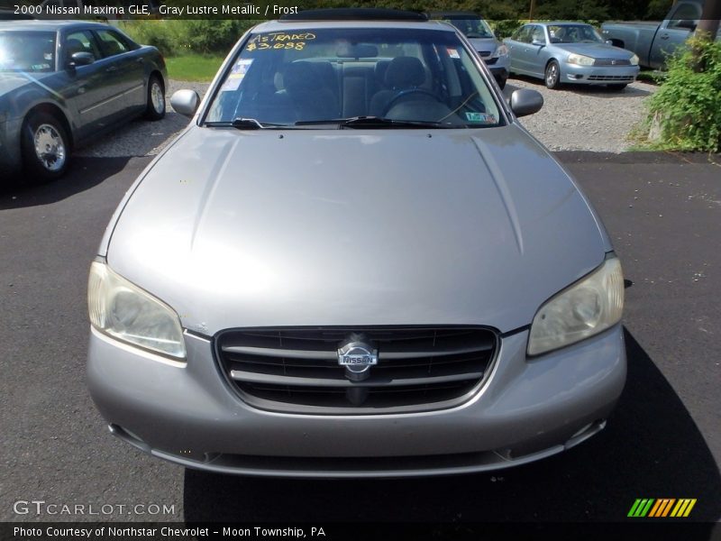 Gray Lustre Metallic / Frost 2000 Nissan Maxima GLE