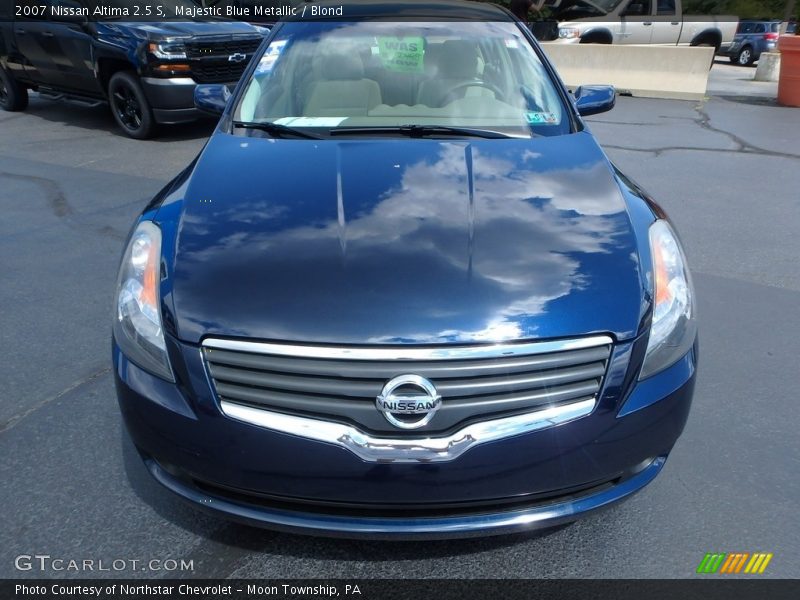 Majestic Blue Metallic / Blond 2007 Nissan Altima 2.5 S