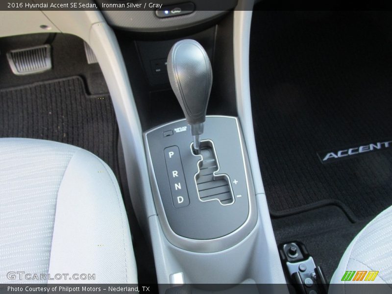 Ironman Silver / Gray 2016 Hyundai Accent SE Sedan