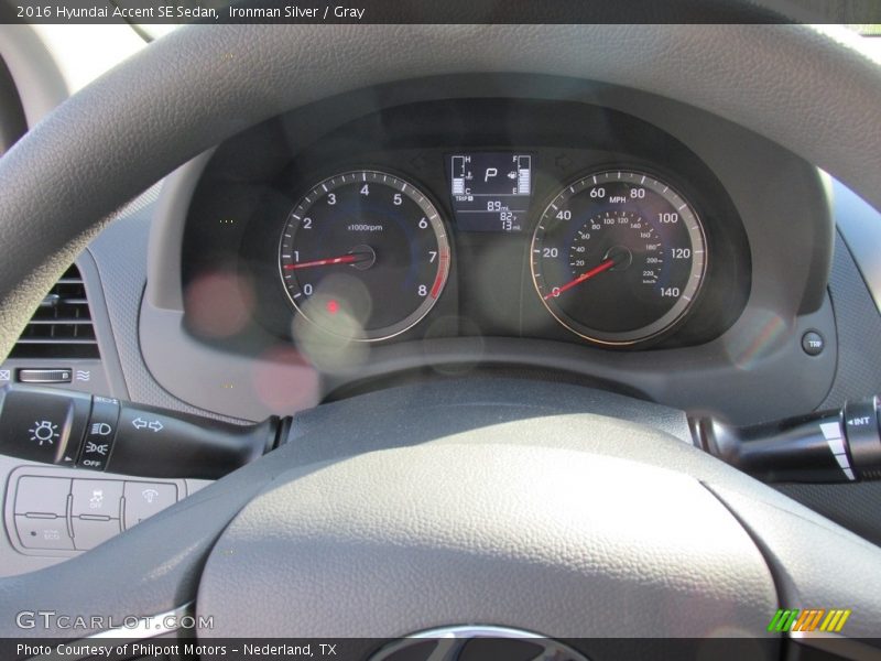 Ironman Silver / Gray 2016 Hyundai Accent SE Sedan