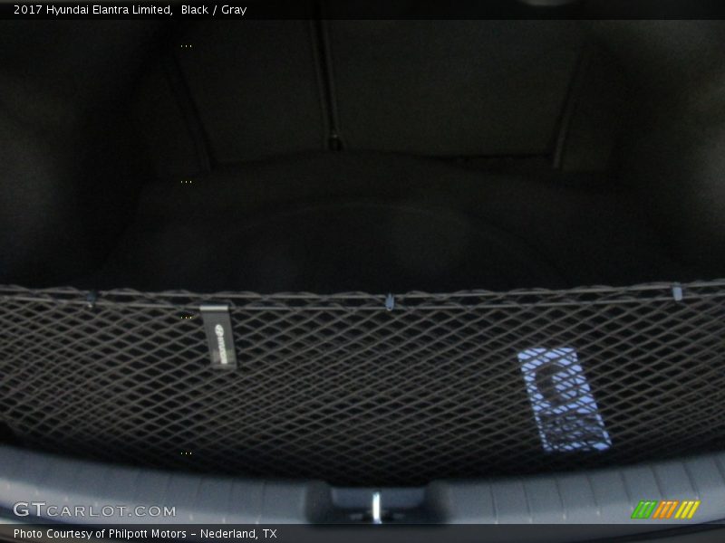 Black / Gray 2017 Hyundai Elantra Limited