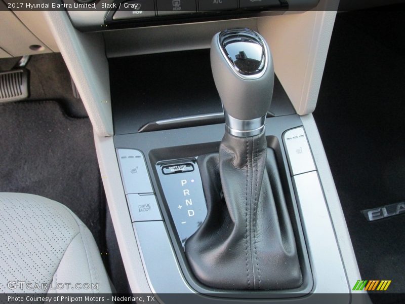 Black / Gray 2017 Hyundai Elantra Limited