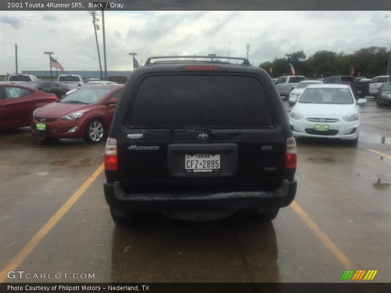 Black / Gray 2001 Toyota 4Runner SR5