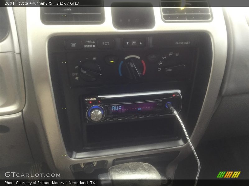 Black / Gray 2001 Toyota 4Runner SR5